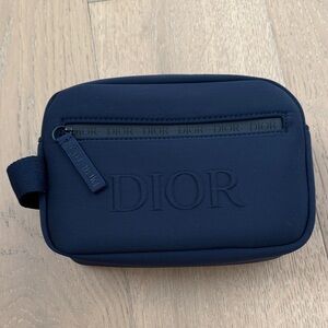 Dior Men's Midnight Blue Toiletry Bag